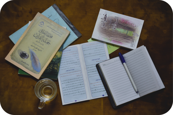 an image of apple on a set of books